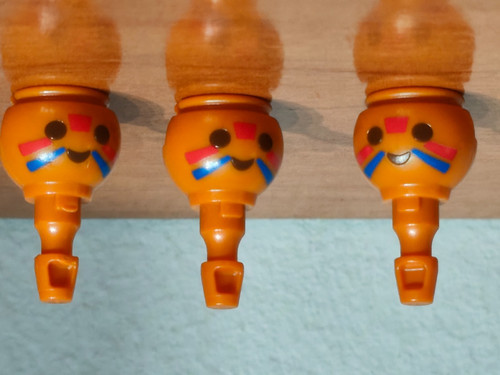 Playmobil têtes peintes - playmobil,