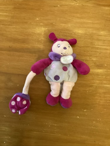 Doudou coccinelle et - coccinelle,
