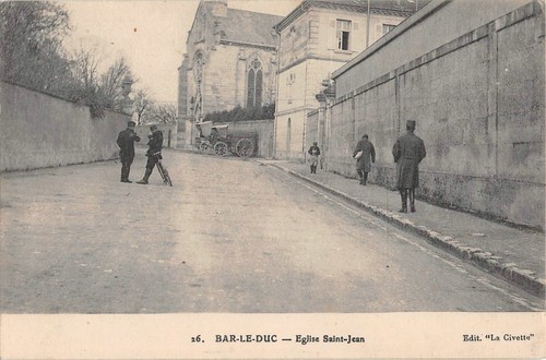 Cpa bar duc - bar-le-duc, église