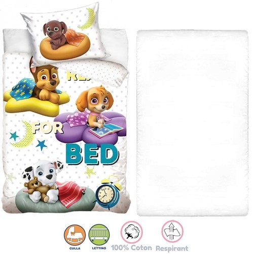 Paw patrol blanc 3pezzi - paw, set