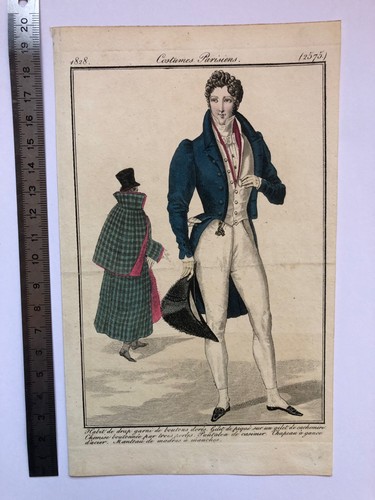 Costumes parisiens gravures - costumes,