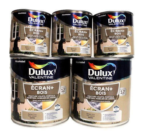 Lot peinture bois dulux - lot,