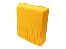 Trappe d'éjection (jaune) adapté pour Stiga Collector 53 S Combi Tondeuse à gazo