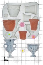 Moule Silicone Jardin Urnes