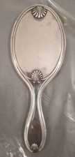 face à main miroir en argent