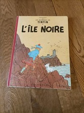 Ancienne BD Tintin L Ile Noire, 1947