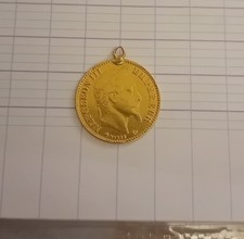 Pièce de NAPOLÉON III 10 Francs Or 1865 . Monnaie 