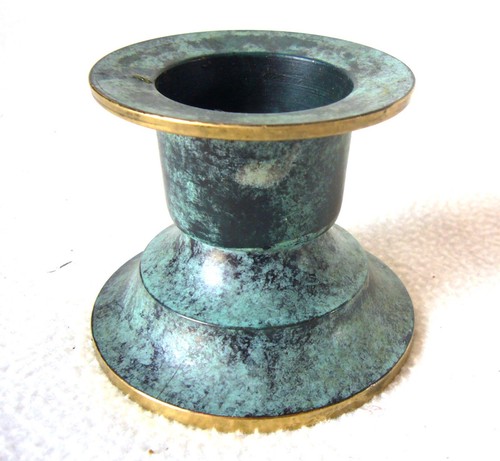 Bougeoir vintage bronze à - en,