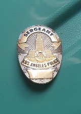 Pin S Plaque Us Police Sergent