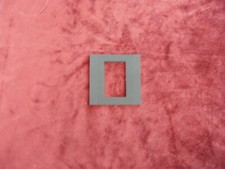 Plaque de finition noire (gris