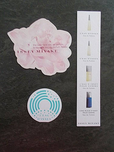Cartes parfumées issey - issey, miyake