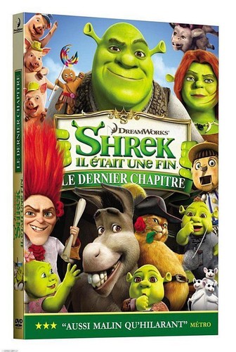 Dvd shrek était une fin - dvd,