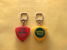 2 ANCIENS PORTE CLÉS MÈTRE