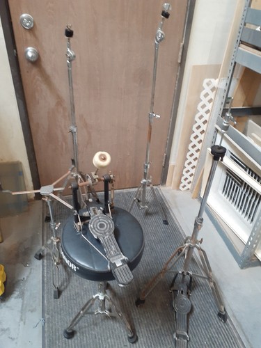 Rusty sonor drum set - rusty, hardware