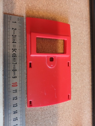Toit rouge vehicule secour - toit,
