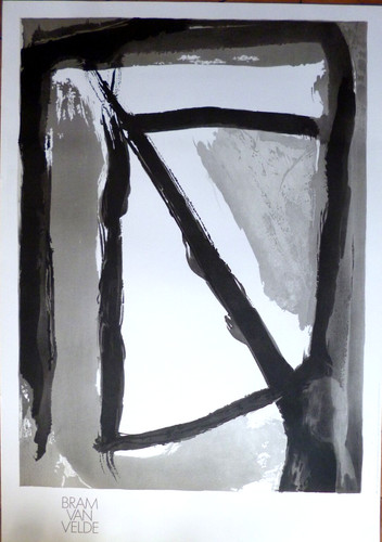 Bram van velde affiche - velde,