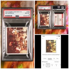 Panini Led Zeppelin   - PSA
