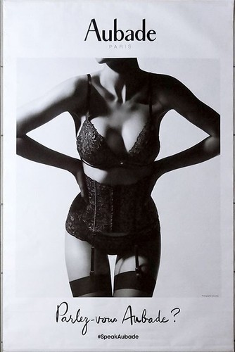 Affiche lingerie aubade - affiche,