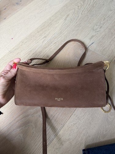 Alaia click brown leather - alaia,
