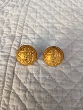 lot de 2 boutons militaires
