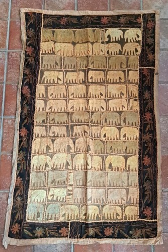 Ancienne tenture africaine - ancienne,