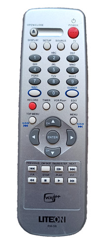 Liteon remote for dvd - liteon,