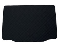 Matelassé Cuir éco NOIR Tapis coffre pour Renault Clio V H/B 5p 2019-… inférieur