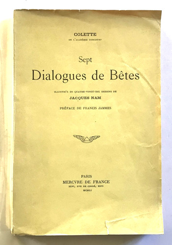 Colette sept dialogues de - sept,
