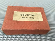 Ancien condensateur a capacité variable mécaniquement Solistor electronique