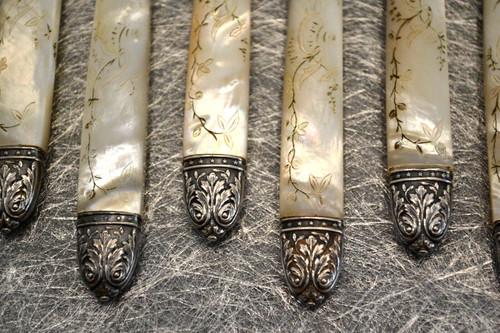 Petits couteaux nacre - 12,