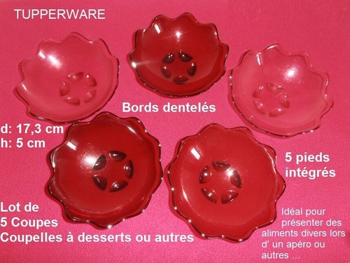 Tupperware lot coupes - tupperware,
