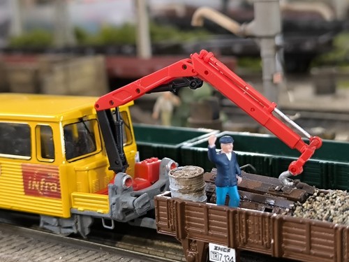 Jouef ree grue - articulé, pour
