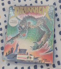 Jeu PC retrogaming 3 Disquettes boite cartonnée Drakkhen version fr infogrames