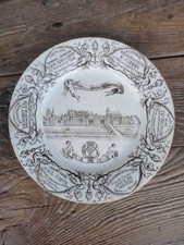 Ancienne assiette faience fine - ancienne,