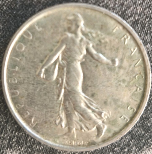 Pièce francs argent - de,