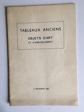 Catalogue vente objets - de,