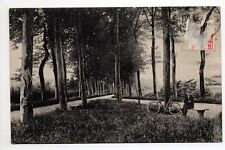 DIEUZE DUSS Moselle CPA 57 promenade en vélo à l'halbuterie