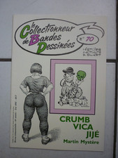 LE COLLECTIONNEUR DE BD / NUMEROS  70  /  CRUMB  VICA  JIJE      ...