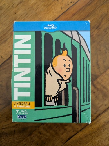 Coffret blu ray tintin - coffret,