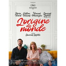 L'ORIGINE DU MONDE Affiche de film  - 40x60 cm. - 2020 - Karin Viard, Laurent La