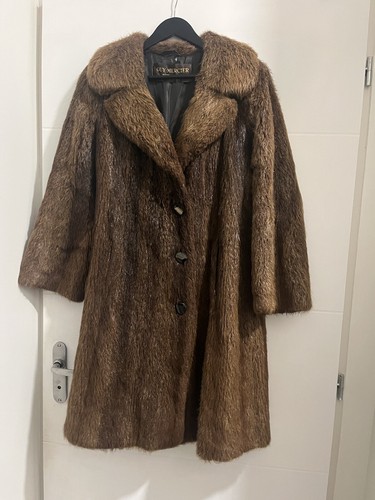 Manteau fourrure véritable - manteau,