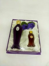 coffret  vintage violette de