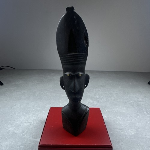 Ancien buste sculpture bois - ancien,