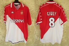 Maillot A.S MONACO 2001 KAPPA Ludovic GIULY n°8 vintage maglia LNF shirt XL