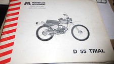 Catalogue pieces détachées motobecane /motoconfort D 55 TRIAL 