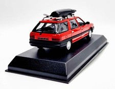RENAULT 21 Nevada 1989 Coffre de Toit Voiture de Collection NOREV 1/43 Métal R21
