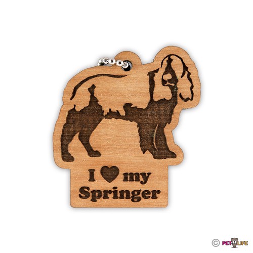 Love springer keychain - love,