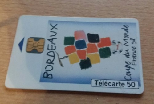 Ancienne carte téléphonique