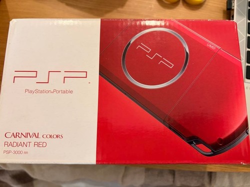 Console psp psp3000 rouge - psp,