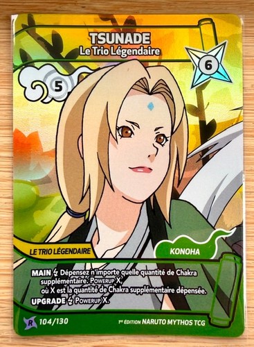 Carte naruto mythos tcg rare - naruto,